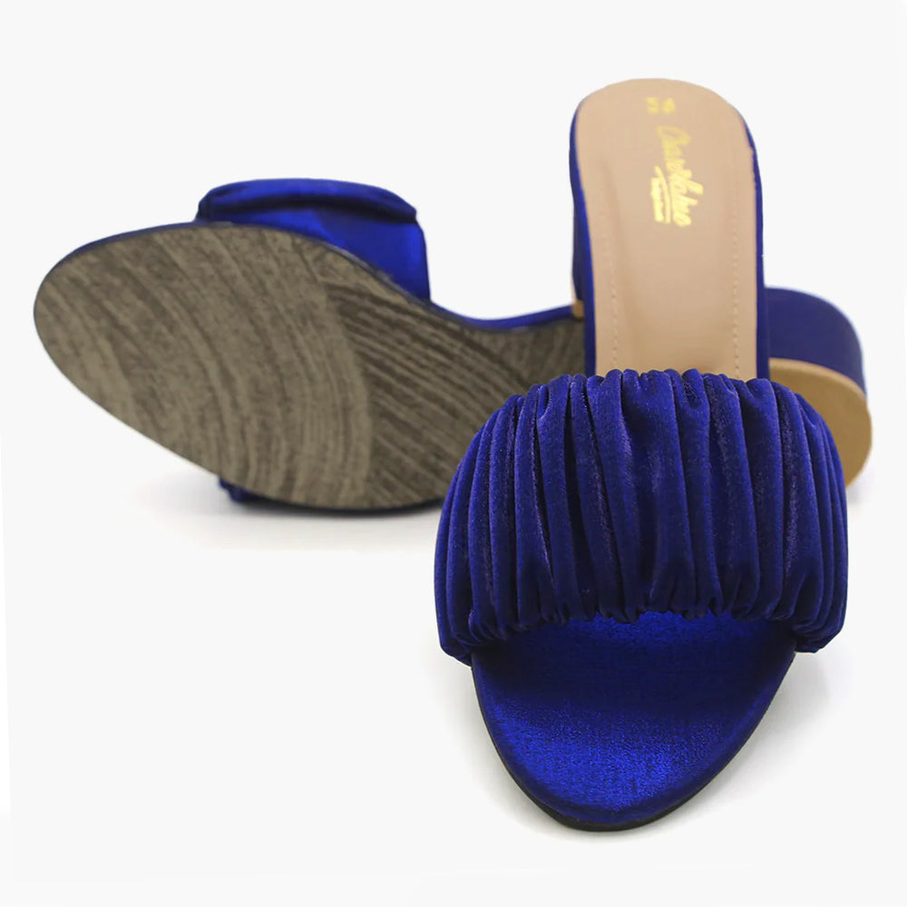 Women's Heel Sandal - Blue, Women Heels, Chase Value, Chase Value