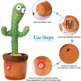 Dancing Cactus With Light & Music - Multi Color, Musical Toys, Chase Value, Chase Value