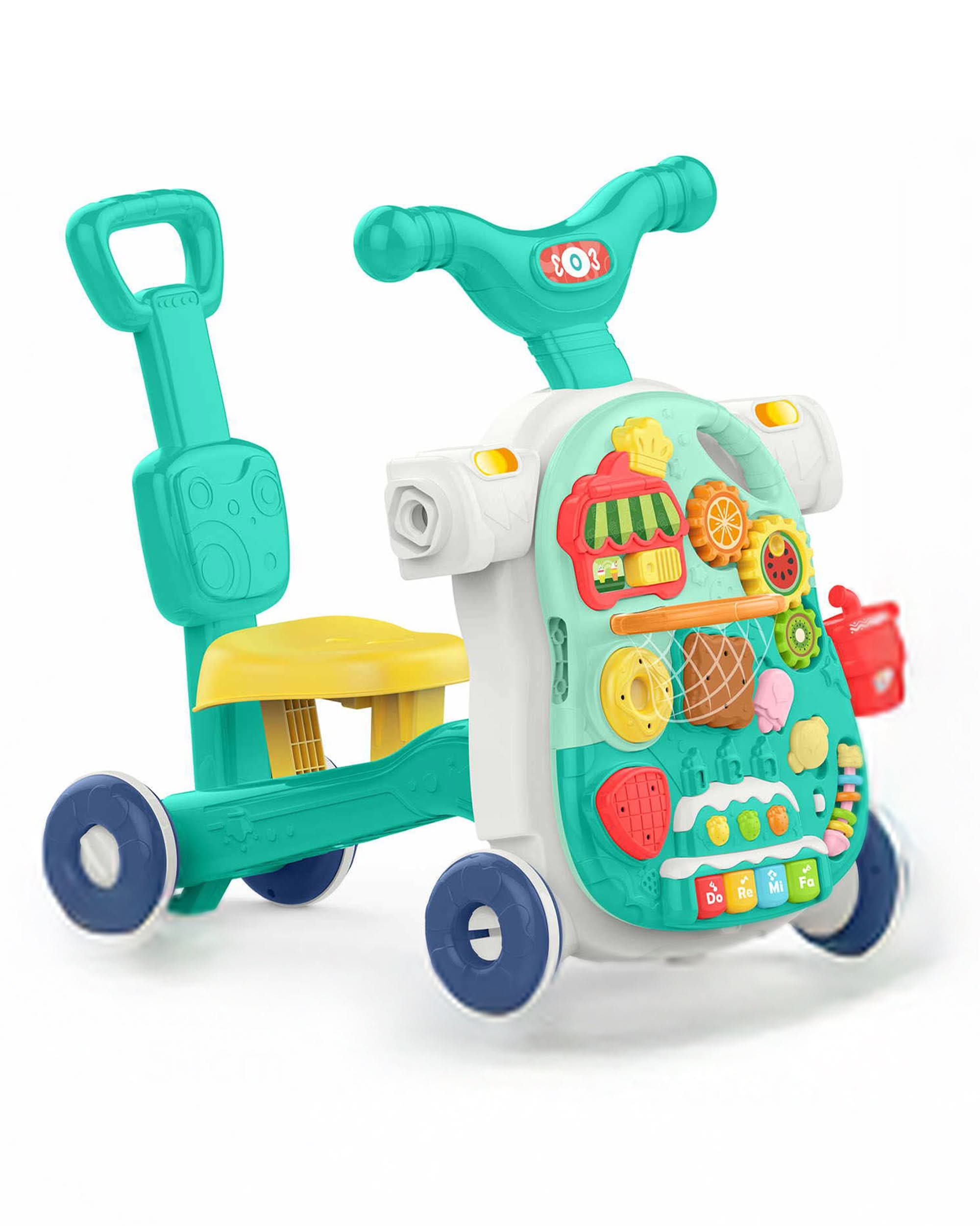 2 IN 1 Walker & Activity Table, Educational Toys, Chase Value, Chase Value