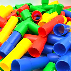 Colorful Creative Pipe Puzzle - Multi Color, Educational Toys, Chase Value, Chase Value