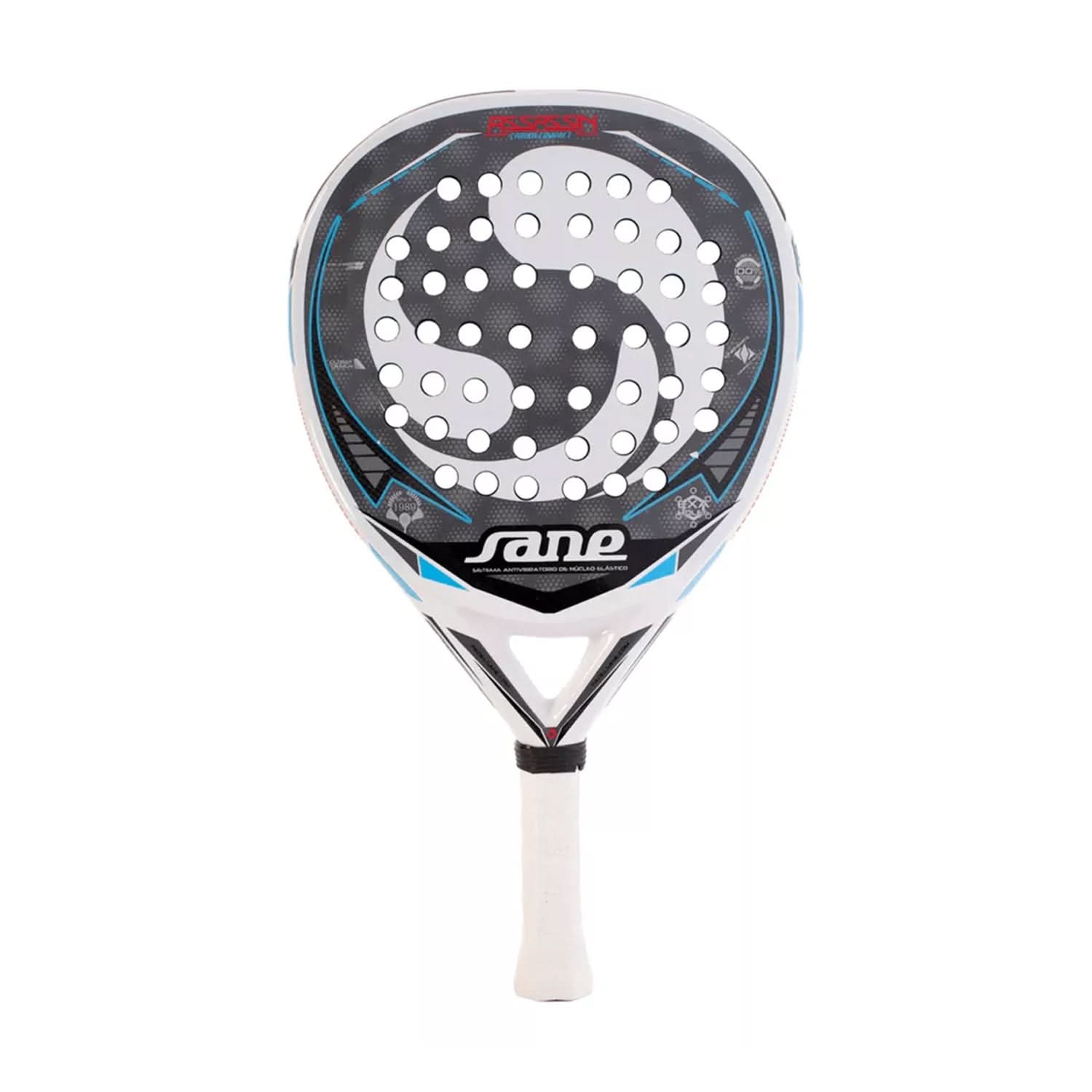 Assassin Carbon Compact Padel Racket, Sports, Chase Value, Chase Value
