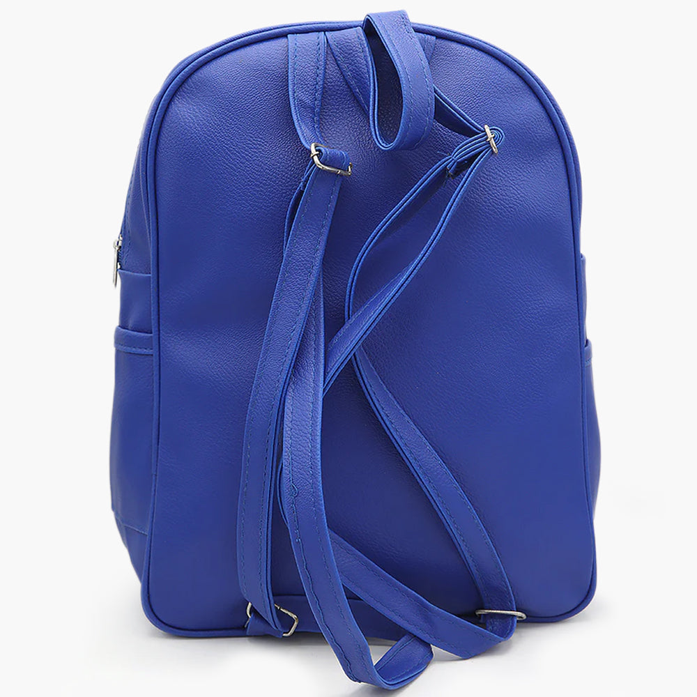 Girls Backpack ZH-230 - Blue, School Bags, Chase Value, Chase Value