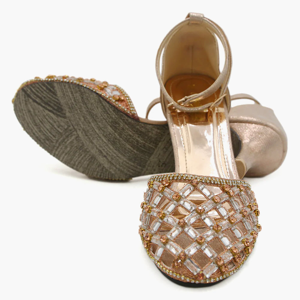 Women's Heel Sandal - Peach, Women Heels, Chase Value, Chase Value