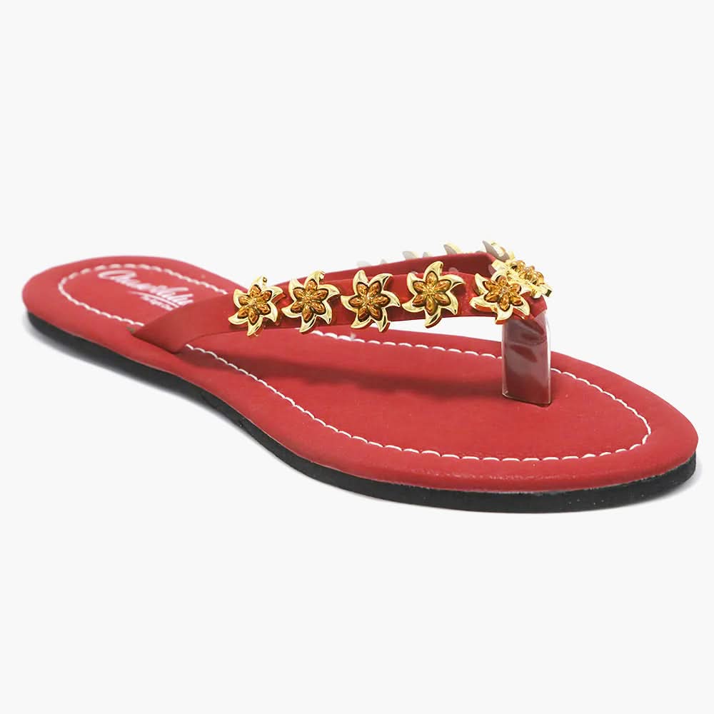 Women's Slipper - Maroon, Women, Slippers, Chase Value, Chase Value