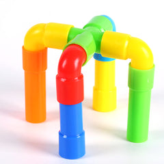 Colorful Creative Pipe Puzzle - Multi Color, Educational Toys, Chase Value, Chase Value