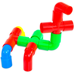 Colorful Creative Pipe Puzzle - Multi Color, Educational Toys, Chase Value, Chase Value