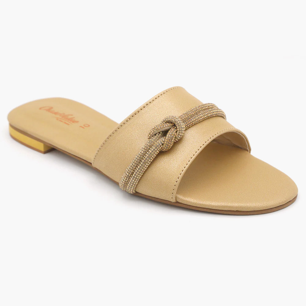 Women's Slipper - Golden, Women Slippers, Chase Value, Chase Value