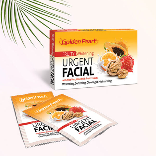 Golden Pearl Urgent Facial Fruity Whitening 25g, Face Whitening, Golden Pearl, Chase Value