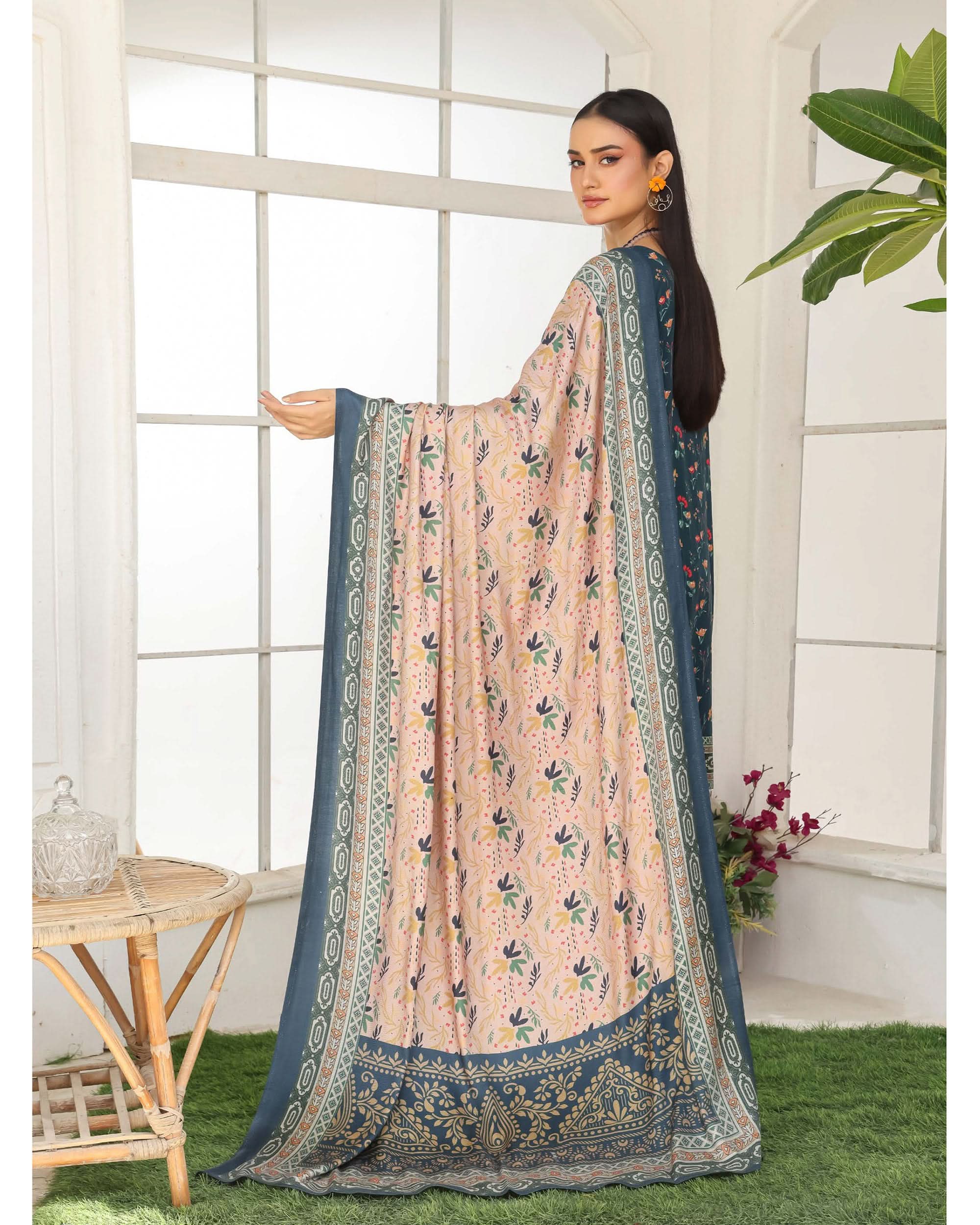 Varda By RA-Bin Hameed Embroidered Chikankari Unstitiched 3Pcs Suit - 7, Women, 3Pcs Shalwar Suit, Rana Arts, Chase Value