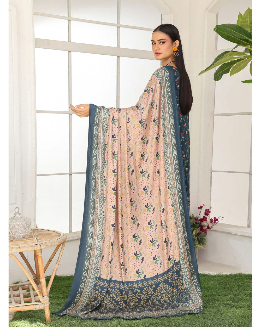 Varda By RA-Bin Hameed Embroidered Chikankari Unstitiched 3Pcs Suit - 7, Women, 3Pcs Shalwar Suit, Rana Arts, Chase Value