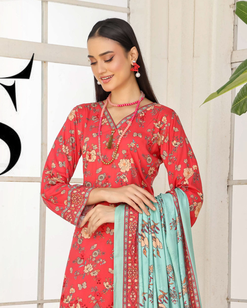 Varda By RA-Bin Hameed Embroidered Chikankari Unstitiched 3Pcs Suit - 4, Women, 3Pcs Shalwar Suit, Rana Arts, Chase Value