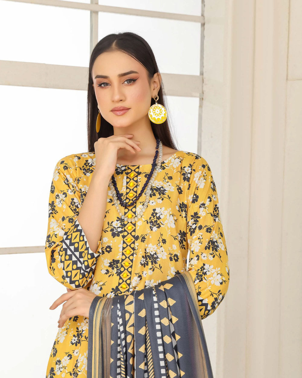 Varda By RA-Bin Hameed Embroidered Chikankari Unstitiched 3Pcs Suit - 1, Women, 3Pcs Shalwar Suit, Rana Arts, Chase Value