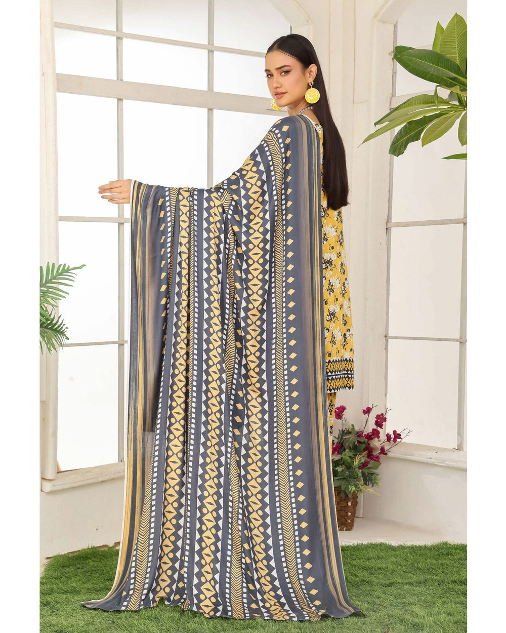 Varda By RA-Bin Hameed Embroidered Chikankari Unstitiched 3Pcs Suit - 1, Women, 3Pcs Shalwar Suit, Rana Arts, Chase Value