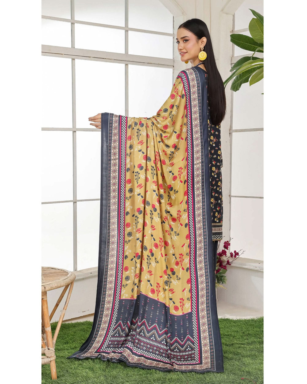 Varda By RA-Bin Hameed Embroidered Chikankari Unstitiched 3Pcs Suit - 6, Women, 3Pcs Shalwar Suit, Rana Arts, Chase Value