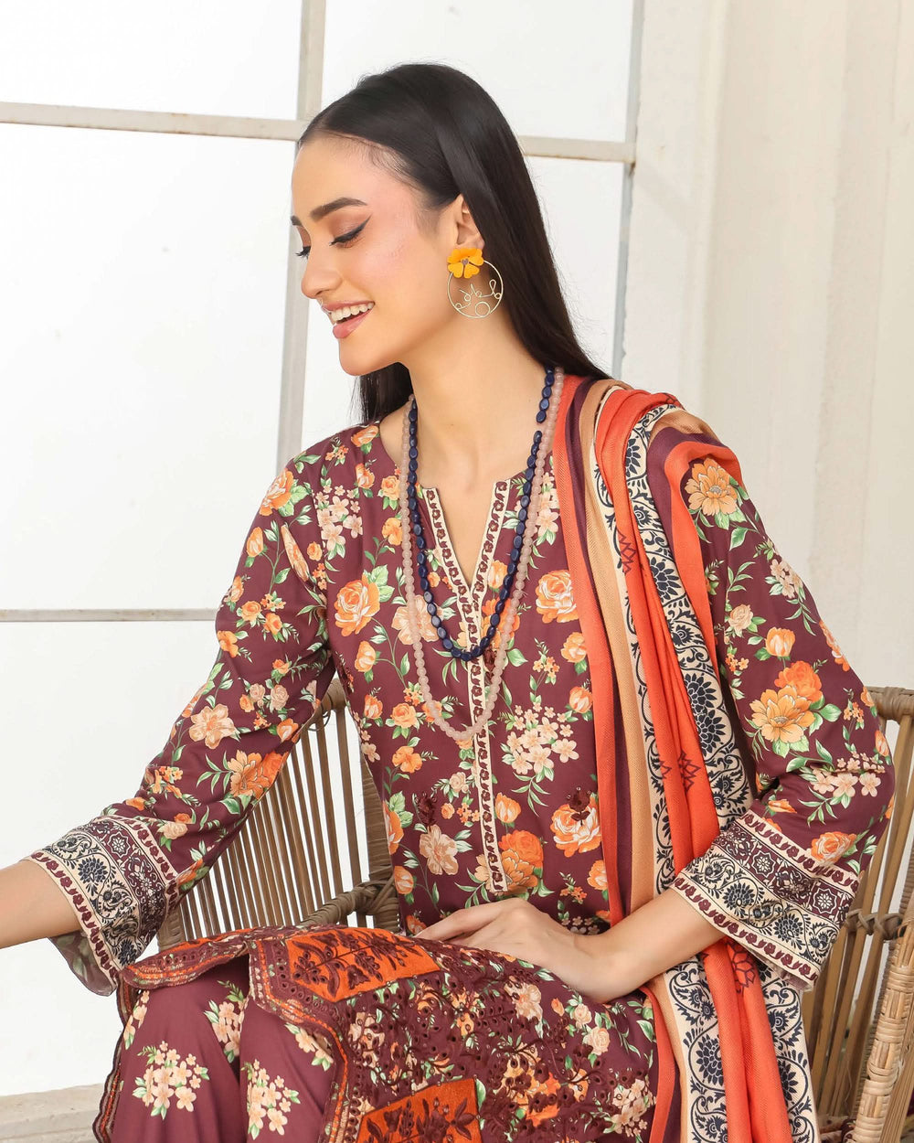Varda By RA-Bin Hameed Embroidered Chikankari Unstitiched 3Pcs Suit - 2, Women, 3Pcs Shalwar Suit, Rana Arts, Chase Value