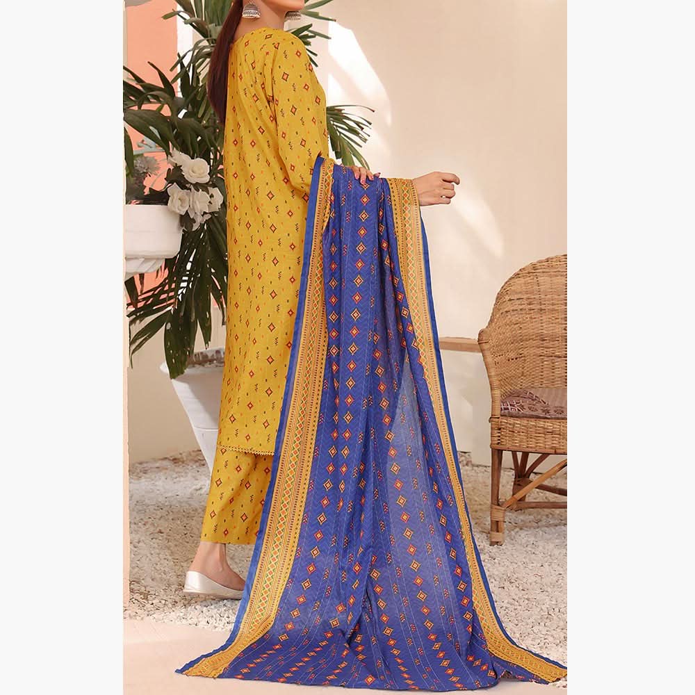 VS Aiza & Momina Lawn Unstitched 3Pcs Suit - 7, Women, 3Pcs Shalwar Suit, VS Textiles, Chase Value