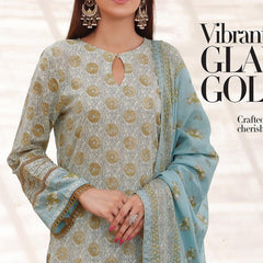 VS Aiza & Momina Lawn Unstitched 3Pcs Suit - 9, Women, 3Pcs Shalwar Suit, VS Textiles, Chase Value