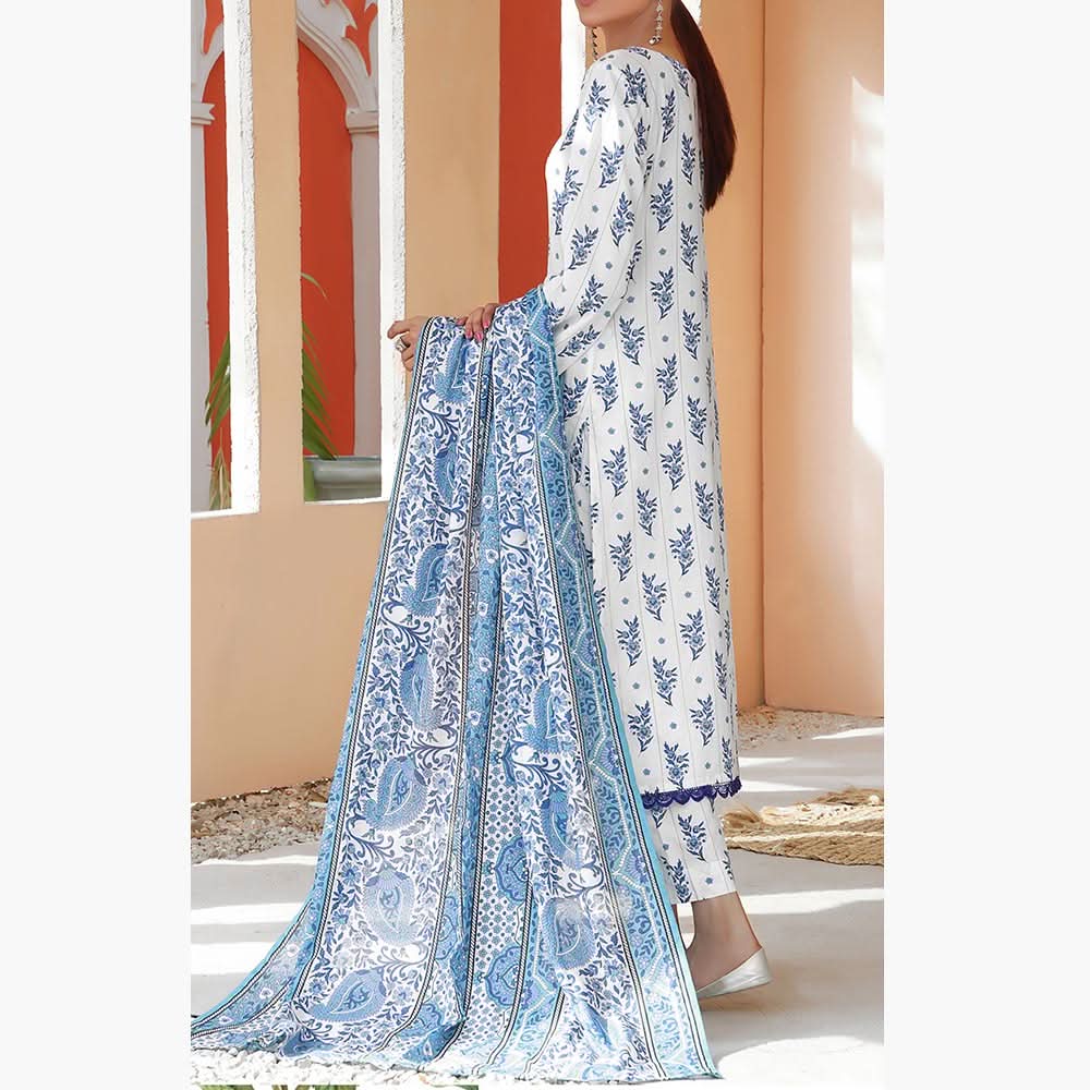 VS Aiza & Momina Lawn Unstitched 3Pcs Suit - 1, Women, 3Pcs Shalwar Suit, VS Textiles, Chase Value