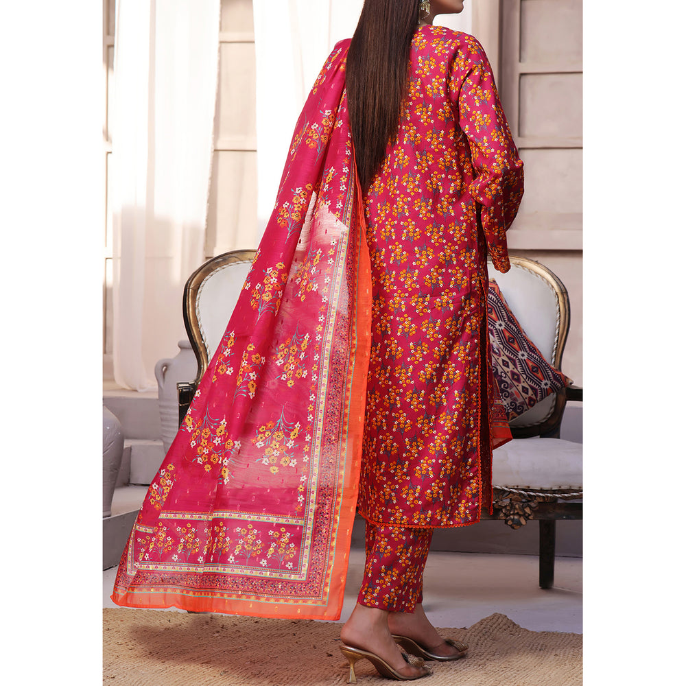 VS-AIZA & MOMINA Cambric Embroidered Unstitched 3pcs Suit - 66, Women, 3Pcs Shalwar Suit, VS Textile, Chase Value