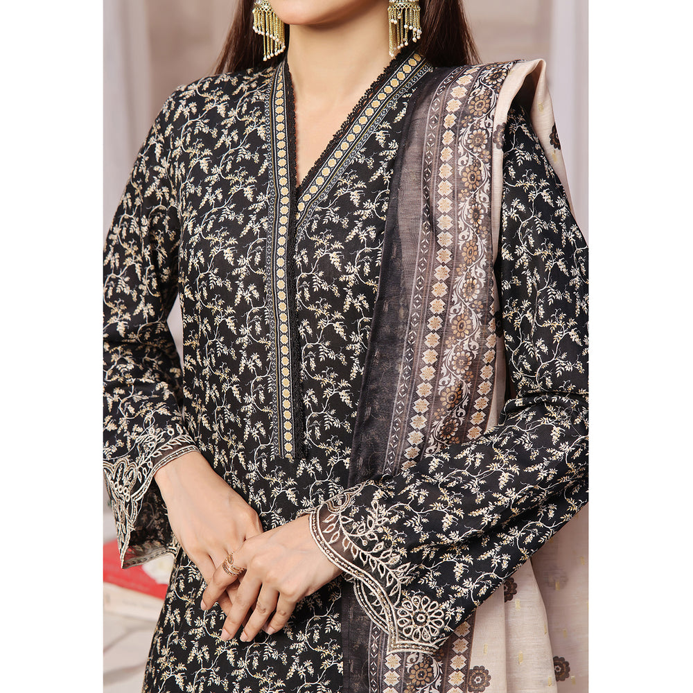 VS-AIZA & MOMINA Cambric Embroidered Unstitched 3pcs Suit - 68, Women, 3Pcs Shalwar Suit, VS Textile, Chase Value