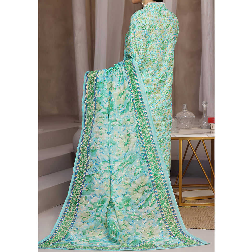 VS-AIZA & MOMINA Cambric Embroidered Unstitched 3pcs Suit - 69, Women, 3Pcs Shalwar Suit, VS Textile, Chase Value