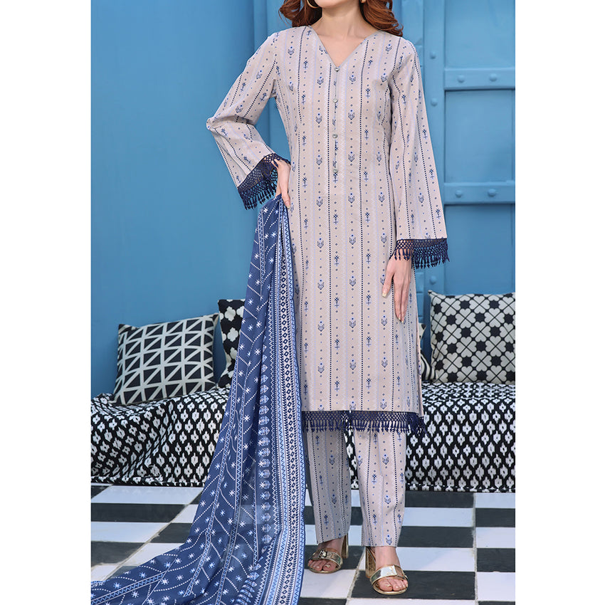 Vs Aiza & Momina Lawn Printed 3Pcs Unstitched Suit Vol-1