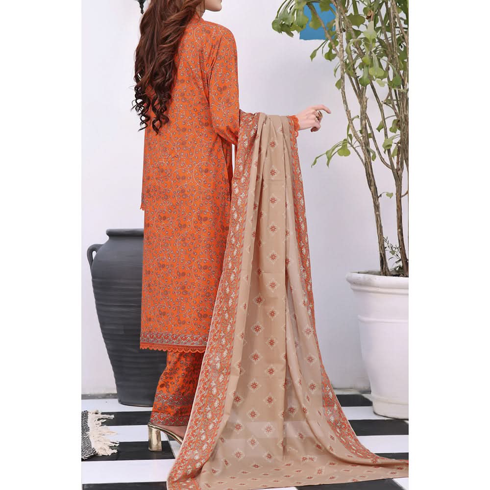 Vs Aiza & Momina Lawn Printed 3Pcs Unstitched Suit Vol-1, Women, 3Pcs Shalwar Suit, VS Textile Mills, Chase Value