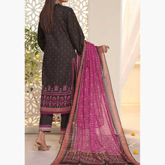 Anmol Cottel Linen Printed Unstitched 3Pcs Suit - 242, Women, 3Pcs Shalwar Suit, VS Textiles, Chase Value