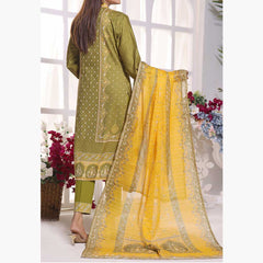 Anmol Cottel Linen Printed Unstitched 3Pcs Suit - 246, Women, 3Pcs Shalwar Suit, VS Textiles, Chase Value