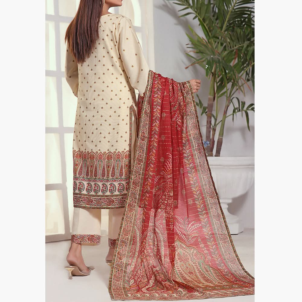 Anmol Cottel Linen Printed Unstitched 3Pcs Suit - 249, Women, 3Pcs Shalwar Suit, VS Textile, Chase Value