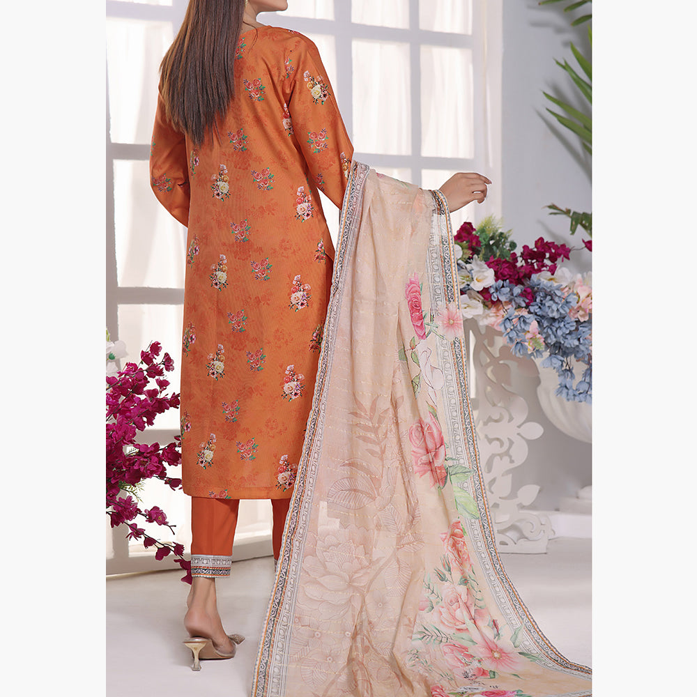 Anmol Cottel Linen Printed Unstitched 3Pcs Suit - 251, Women, 3Pcs Shalwar Suit, VS Textile, Chase Value