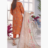 Anmol Cottel Linen Printed Unstitched 3Pcs Suit - 251, Women, 3Pcs Shalwar Suit, VS Textile, Chase Value