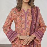 VS Daman Cambric Unstitched 3pcs Suit - 602-A, Women, 3Pcs Shalwar Suit, VS Textile, Chase Value