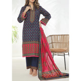 VS Daman Cambric Unstitched 3pcs Suit - 607-A, Women, 3Pcs Shalwar Suit, VS Textile, Chase Value