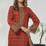VS Daman Cambric Unstitched 3pcs Suit - 607-B, Women, 3Pcs Shalwar Suit, VS Textile, Chase Value