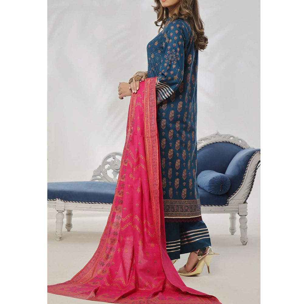 VS Daman Cambric Unstitched 3pcs Suit - 608-B, Women, 3Pcs Shalwar Suit, VS Textile, Chase Value
