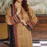 VS Daman Cambric Printed Suit 3-Pes - 609-A, Women, 3Pcs Shalwar Suit, Chase Value, Chase Value