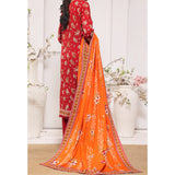 DAMAN By Vs Textile Lawn Printed Unstitched 3Pcs Suit -824-A, Women, 3Pcs Shalwar Suit, Chase Value, Chase Value