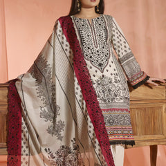 Vs Misri Lawn Digital Printed Embroidered Unstitched 3Pcs Suit