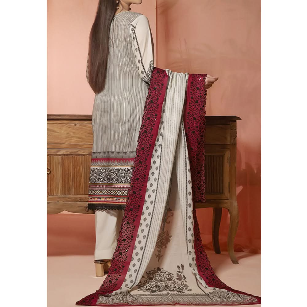 Vs Misri Lawn Digital Printed Embroidered Unstitched 3Pcs Suit, Women, 3Pcs Shalwar Suit, VS Textile Mills, Chase Value
