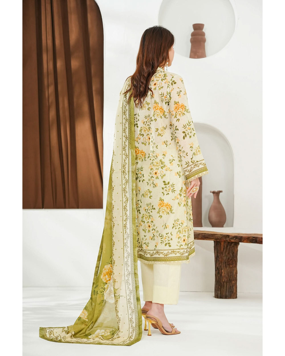 MISRI Lawn Printed 3-Piece Suit By VS Textile V-3, Women, 3Pcs Shalwar Suit, Chase Value, Chase Value