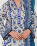 MISRI Lawn Printed 3-Piece Suit By VS Textile V-2, Women, 3Pcs Shalwar Suit, Chase Value, Chase Value
