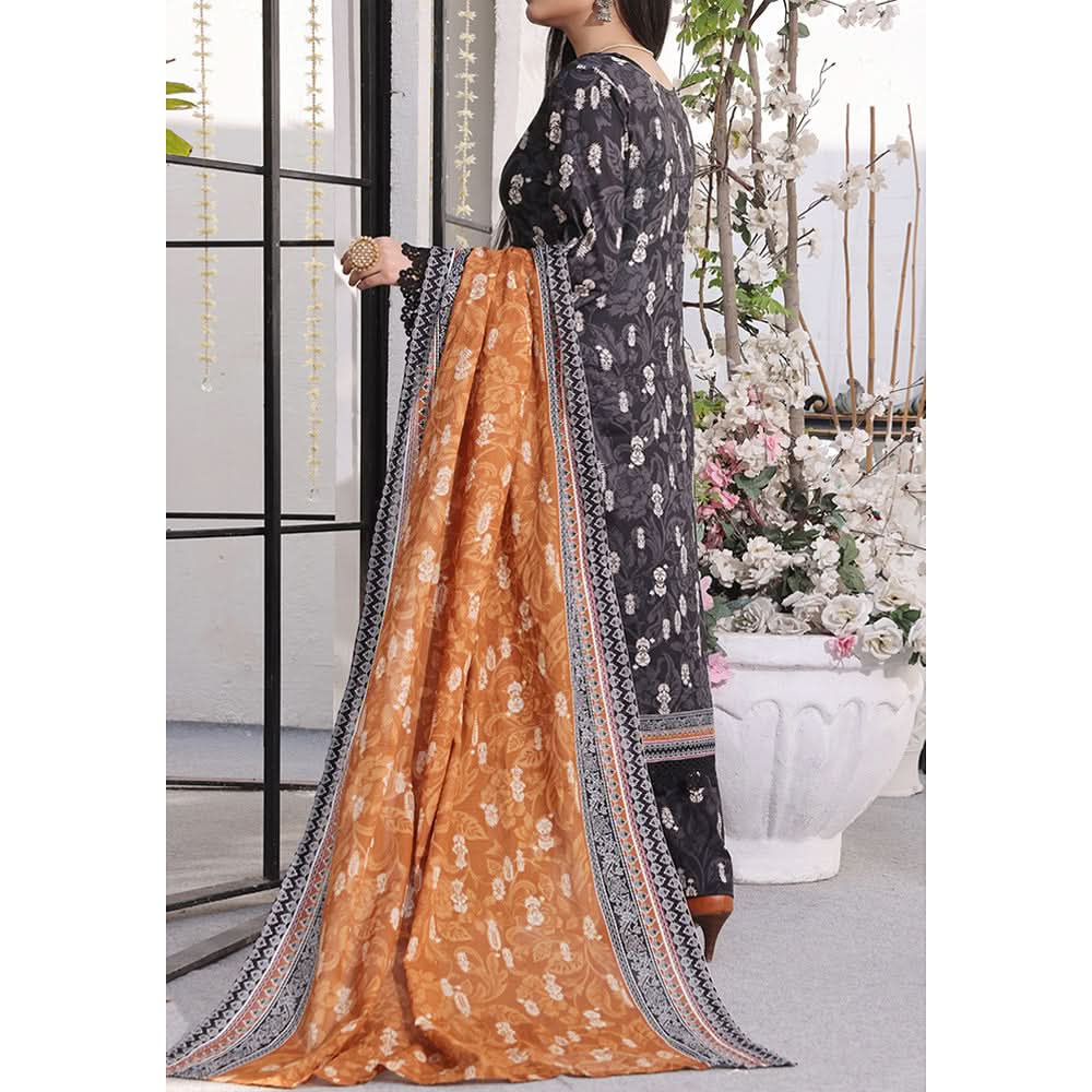 Vs Signature Printed Lawn Unstitched Suit 3Pcs - 341, Women, 3Pcs Shalwar Suit, VS Textile, Chase Value