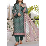 Vs Signature Printed Lawn Unstitched Suit 3Pcs - 344, Women, 3Pcs Shalwar Suit, VS Textile, Chase Value