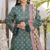 Vs Signature Printed Lawn Unstitched Suit 3Pcs - 344, Women, 3Pcs Shalwar Suit, VS Textile, Chase Value