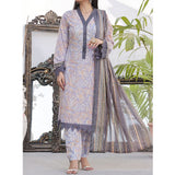 Vs Signature Printed Lawn Unstitched Suit 3Pcs - 348, Women, 3Pcs Shalwar Suit, VS Textile, Chase Value