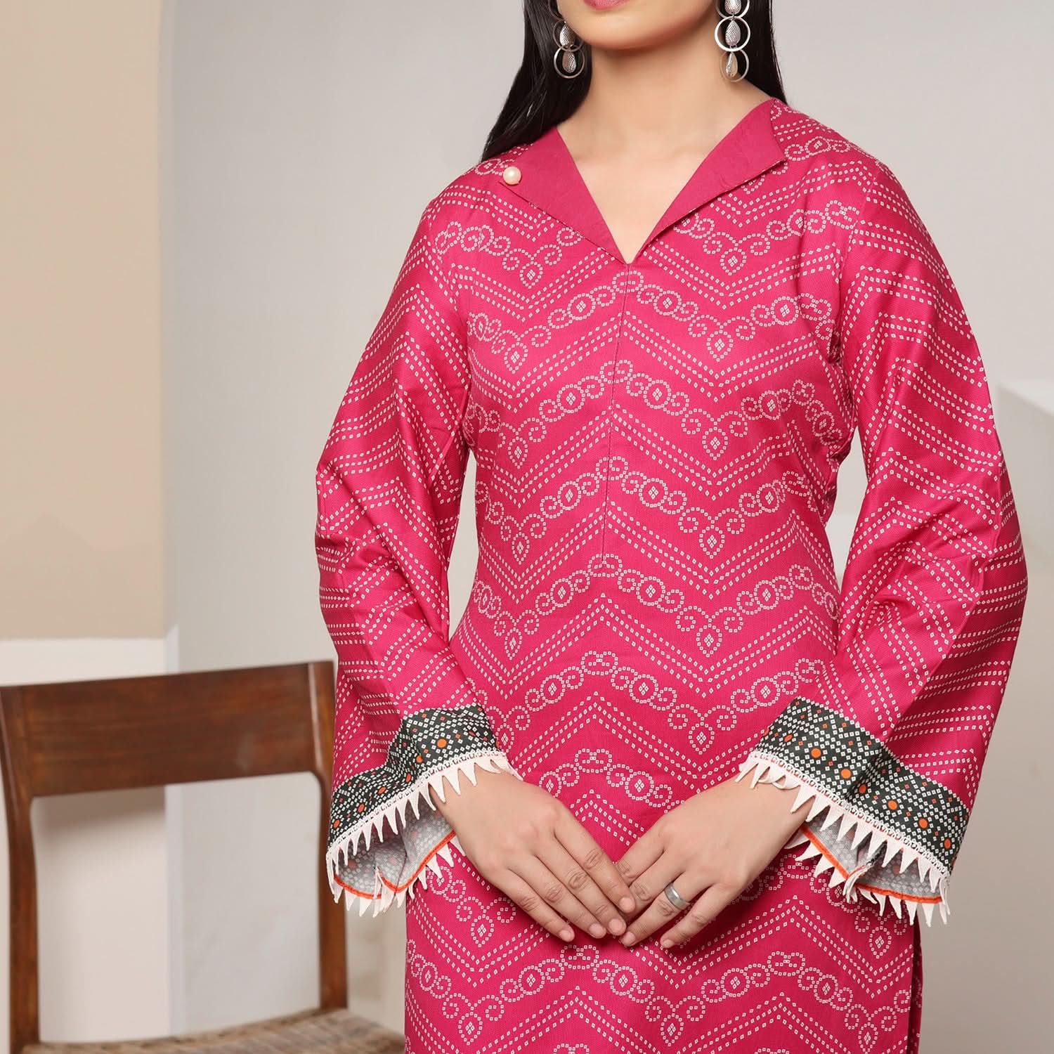 VS-ANMOL Cottel Unstitched Kurti - 247, Women, Unstitched Kurti, VS Textile, Chase Value