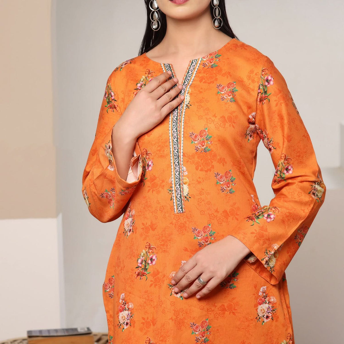 VS-ANMOL Cottel Unstitched Kurti - 251, Women, Unstitched Kurti, VS Textile, Chase Value