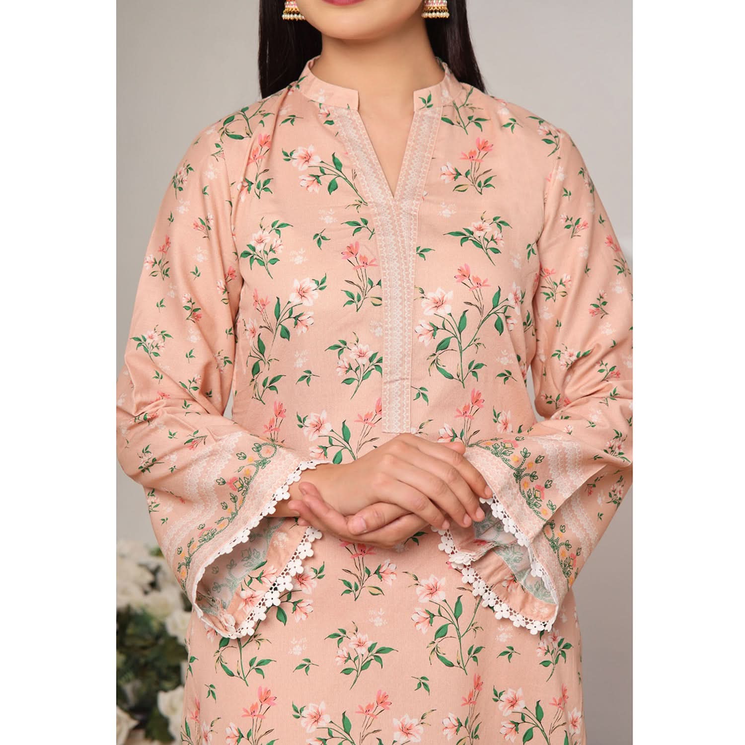 VS-ANMOL Cottel Unstitched Kurti - 250, Women, Unstitched Kurti, VS Textile, Chase Value