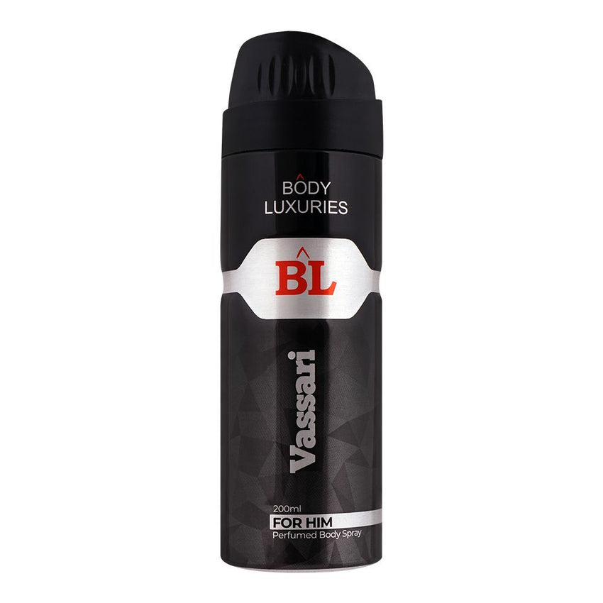 Body Luxuries Men Body Spray 200Ml - Vassari